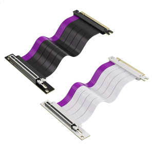 Reliable PCIe4.0 x16 Risers Cable Design for Most Flexibility and Heavy Duty Graphics Support 20cm/7.87inch