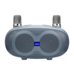 Asaki Bluetooth Speaker ลำโพงบลูทูธ ลำโพงไร้สายพกพา มีไฟ LED เชื่อมต่อง่าย ไมค์ชัดปรับโทนเสียงได้ เสียงดัง เบสแน่น รุ่น APS-4016M รับประกัน 6 เดือน