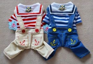 Baju anjing dan baju kucing baju hewan model jumpsuit pelut PET3045