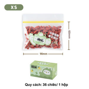 Túi Zip Đựng Thực Phẩm Có Khóa Bấm Có Thể Tái Sử Dụng