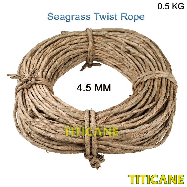 TITICANE Seagrass Twist Rope [ Tali Rumput Laut ] | Lazada