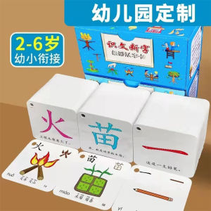 250pcs Learning Reading Chinese Character Word Mandarin Flash Card With Picture Easy To Learn-FC003