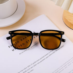 A.one Vintage Square Frame Sunglasses Elegant Light Luxury Style Sunscreen Fashion Sunglasses