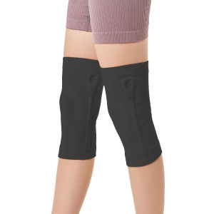 Air-conditioned room knee pads ultra-thin spring support knee pads nylon knitted breathable warm seamless knee protectors