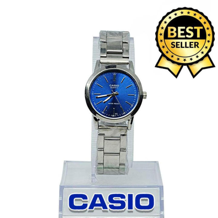 Casio women's hotsell blue watch