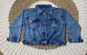 3D Jaket Anak Jean Mini Anak 2-10 tahun/jaket anak korean style