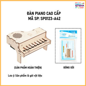 Mô hình lắp ráp Đàn Piano Cao Cấp Phát Nhạc DIY STEM – Sản phẩm đồ chơi khoa học công nghệ sáng tạo stemsanpi