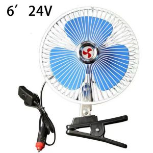 6 Inch 12V/24V Portable Vehicle Auto Car Fan Oscillating High Quality Sworld Car Cooling Fan-(Intl) Adjustable Speed Rotatable Fan
