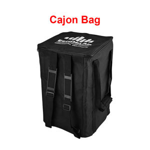 ECHOSLAP (Thailand) Cajon Drum Box Bag With Backpack Case Style (Percussion Instruments Beg Murah) Color In Black