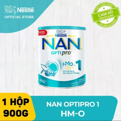 Sữa bột Nestle NAN OPTIPRO 1 H-MO 800G cho trẻ từ 0-6 tháng tuổi dễ tiêu hóa dễ hấp thụ hỗ trợ sức đề kháng hỗ trợ phát triển trí não và thị lực-HMO