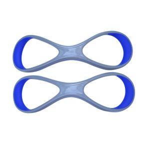 CHXONQ 8 Shape Swimming Paddles High Elbow Design Ergonomic Shape Forearm Fulcrum Fin Swimming Equipment Practice Correction Swim Training Paddle Swim Training