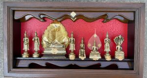 ชุดองค์ พระพุทธรูปประจำวันเกิด 7องค์ ทองเหลืองแท้ กรอบไม้สัก พระ พระวันเกิด พระปาง พระพุทธรูปบูชา ของขวัญมงคล ของขวัญขึ้นบ้านใหม่