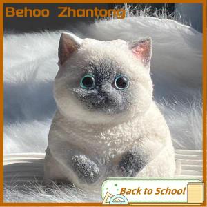 Behoo Taba Cute Chubby Cat Orange Cat Plush Soft Sticky Girl Kids Birthday Gift Fidget Squishy Toy Pet Ornaments Gifts