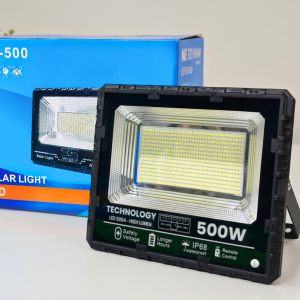 Đèn năng lượng mặt trời 500W cao cấp đèn pha cao cấp sáng mạnh trên 12h chính hãng Mifidi Solar tấm pin Mono siêu to - BH VIP 2 năm miễn phí tận nhà