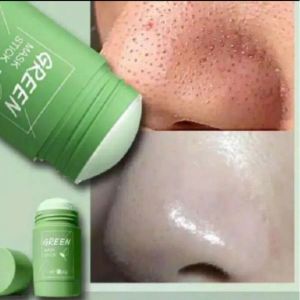 [100% Asli+Real Pict] Green Mask Stick Original Untuk Penghilang Jerawat Wanita Dan Pria Pembersih Komedo Pori - Pori