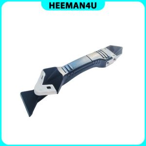 Heeman4u Grouting Silicone Caulking Tools Glass Glue Trowel Angle Scraper Glue Trimmer Sealing Scraper Silicone Scraper
