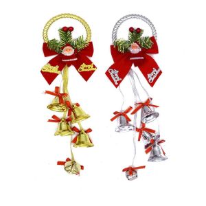 Christmas Jingle Bell Metal Bells Door Hanging Christmas Tree Pendant Decoration Home Decorations