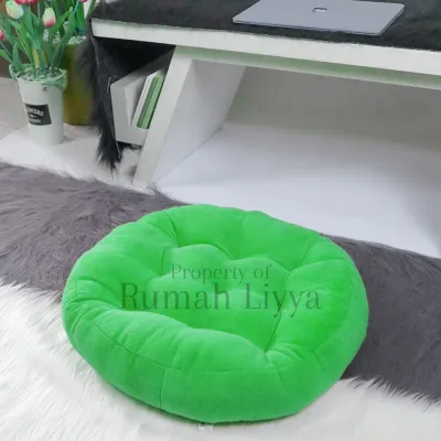 RumahLiyya Cushion Ball - Alas Bantal Duduk Bulat Jumbo - Bantal Duduk Santai Lesehan