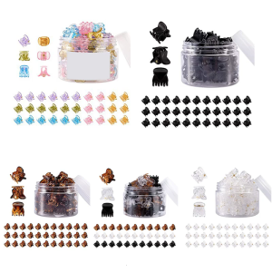 48Pcs Phụ Nữ Thanh Lịch kẹp tóc Đáng Yêu Phong Cách Kẹp tóc càng cua Clip Độ Bền Kẹp Tóc Cho nữ phụ nữ Trẻ Em Thanh Thiếu Niên