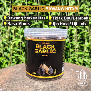Bawang Hitam Premium Manika 250g - Organik & Bebas Lemak Jenuh