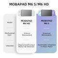Mobapad M6 HD M6s นินเทนโด้ Switch Joycon NFC จอยสติ๊กฮอลล์เอฟเฟกต์ควบคุมการสั่นสะเทือน HD จอยที่สามารถนำมาประกอบกันได้ Nintendo ตัวควบคุมสวิตช์ Pro. 