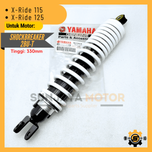 Shockbreaker Original Yamaha 2BU Putih Shock Belakang XRide 115 X Ride 125 Sok Breaker X-Ride Shok Skok Sokbreaker Shokbreker Ori YGP