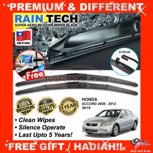 Taiwan Silicone Wiper HONDA ACCORD 2008-2012 (26/19) RAIN-TECH RAZOR HYBRID Aerodynamic Car Wiper