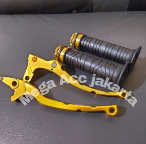 Paket Handle Rem Full CNC Variasi Aerox 155 LEXI + Handgrip Ring Variasi
