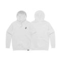 DGRAVE SAINTS 'OG LOGO WHITE' HOODIE. 