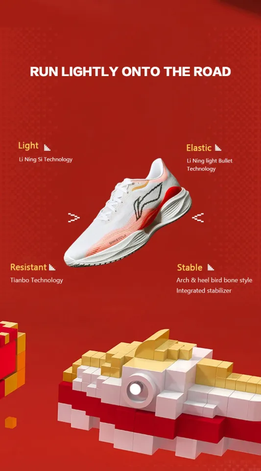LI-NING SUPERLIGHT 22 Men Lightweight Cushioned Running Shoes