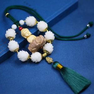 Khánh treo xe ô tô Khánh Liên Hoa Phật Thích Ca giúp mang lại bình an may mắn tài lộc