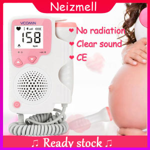 【Free Gel】The Fetal Heart monitor pregnant women with doppler listen to heart no radiation measuring fetal quickened CE