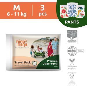 Nino Nana Diaper Pants Travel Pack - Sample