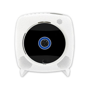 Máy đĩa nghe nhạc CD KECAG bản sạc pin - máy đọc đĩa CD DVD treo tườngđể bàn nhỏ gọn