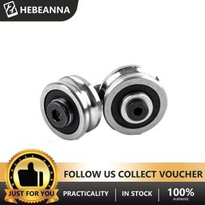 hebeanna SG15 SG20 SG25 SG66 + M5 M6 M8สกรูเหล็กลูกปืนลูกปืนติดตามคู่มือลูกกลิ้ง