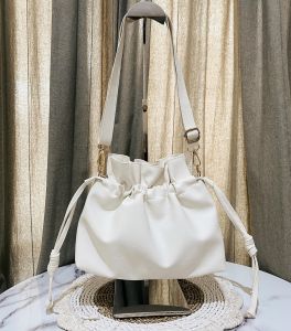 MFC - Tas selempang serut Perempuan mini polos/New tas serut Wanita samping Untuk Hp dan alat makeup