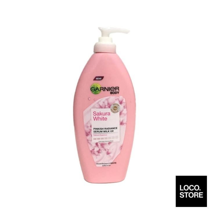 Garnier Whitening Body Lotion Sakura White Skin Serum Moisturizing