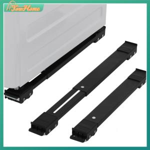 【Local Delivery】 24 Wheel Washing Machine Support Stand Extendable Washing Machine Base Holder Heavy Duty Mobile Roller Bracket for Kitchen Bathroom