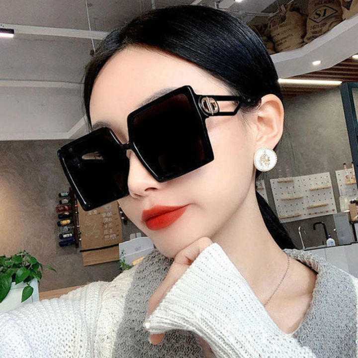 Women Sun Glasses Large Frame Eyewear Fashion Oversized Shades Sunglasses  Superstar Style Retro Vintage Sunglasses Lazada PH