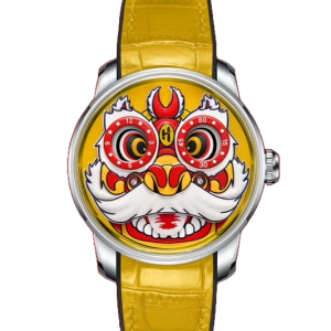 LUCKY HARVEY Lion Yellow Automatic Watch 43mm | Casual Watch | Fashion Watch