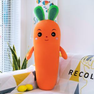 【COD】[50/70/80]Creative carrot rabbit plush toy doll cute long carrot pillow doll vegetable doll gift