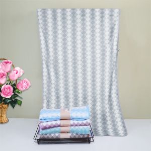 Promo Handuk Mandi Terbaru Ukuran 140 x 70cm Motif Diamond Dengan Bulu Lembut Dan Daya Serap Tinggi