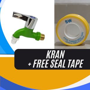 KRAN ENGKOL 1/2 INCH KERAN AIR TAMAN