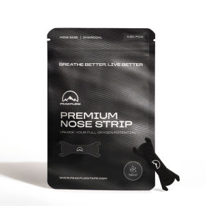 Peakflow Nose Strip 2.0 Viral Bulletproof Adhesive Instant Airflow Boost Performance Breathe Easy Improve RecoveryMild and effective