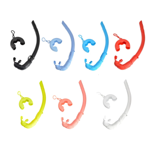 Flexible Silicones Snorkel Tube Diving Freediving Snorkel Breathing Mouthpieces for Enhancing Comfort During Snorkeling