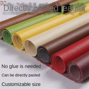 Pearly Life 10x20cm/25x30cm Waterproof Leather Repair Self Adhesive Self-adhesive Leather Fabric Sofa Repair Subsidy Patch Seat Leather Bed Refurbished Soft Bag Hard Bag Background Decorative Leather