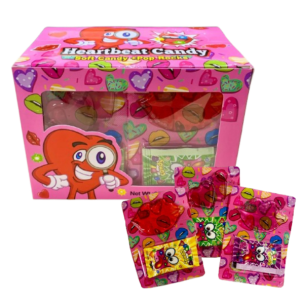 Heartbeat Candy Jelly Soft Candy with Popping Candy For Snacks Treats Lootbag Fillers SUGAR CRASH