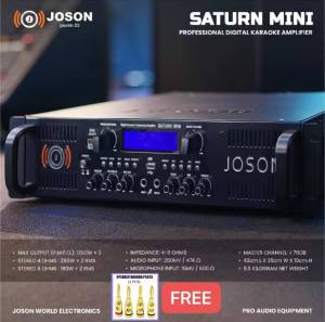 Original JOSON SATURN MINI Professional Digital Power Amplifier 1350W PMPO USB+SD/MMC Card