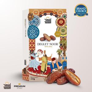 Timur Tengah Kurma Tunisia Madu 1 kg Deglet Noor Honey Dates Premium Original High Quality
