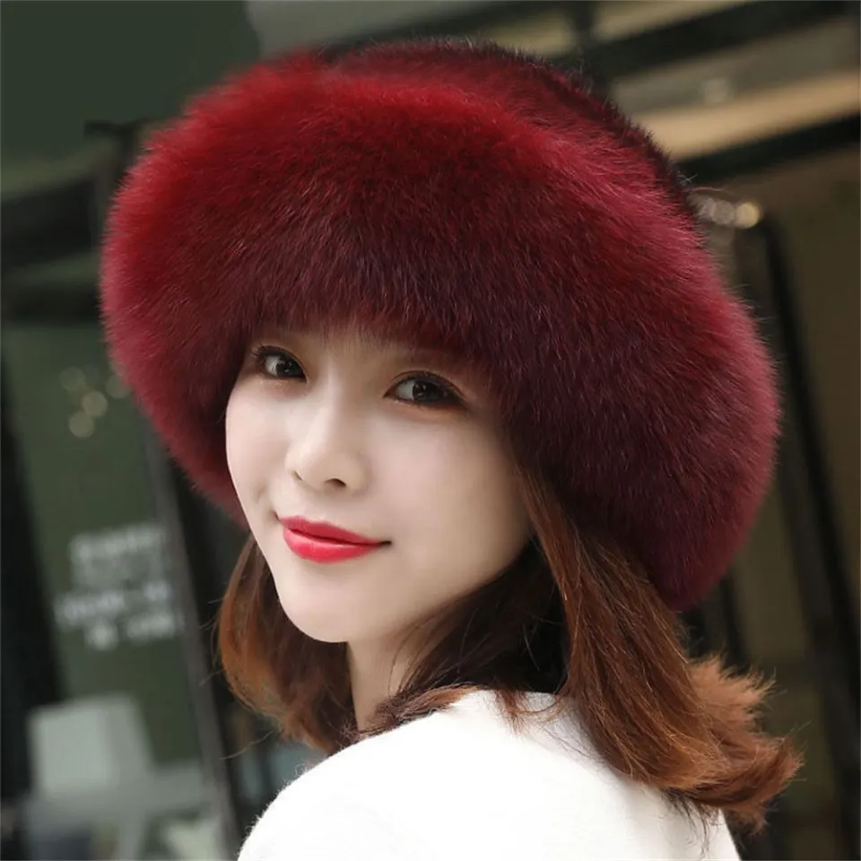 Women's Winter Faux Fur Hat